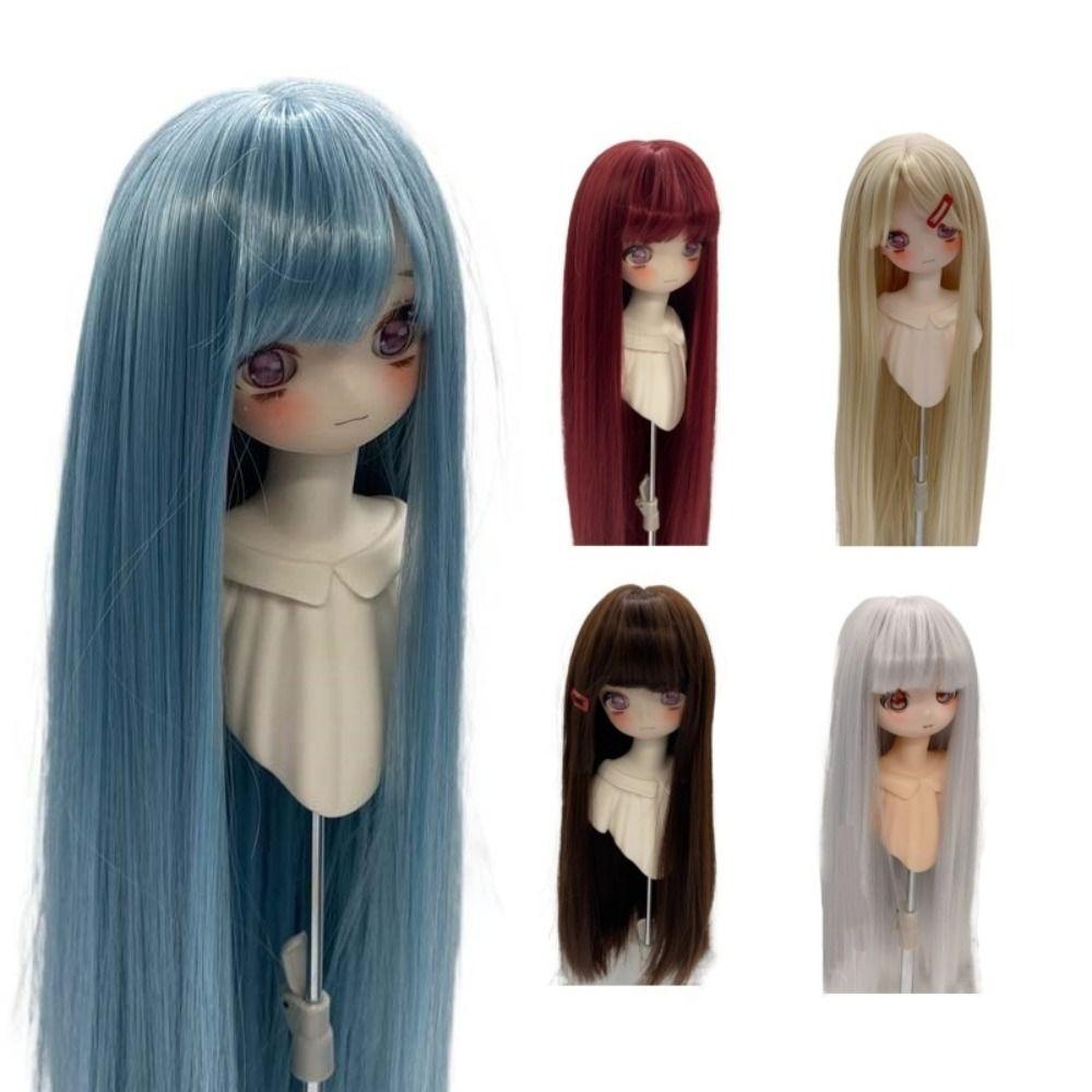High Temperature Silk BJD Doll Hair 1/3 & 1/4 & 1/6 Doll Hair Wig Bjd Doll Wig  Doll Accessories