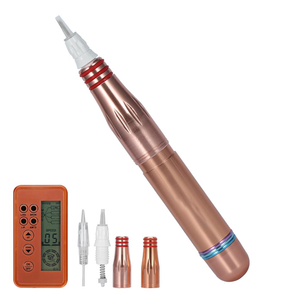 Eyebrow Lip Eyeliner Permanent Makeup Tattoo Machine Power Supply Set