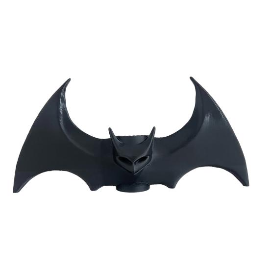 

1/2 шт. Хэллоуин Подсвечник в форме летучей мыши Жуткий 3D-печатный черный подсвечник в виде летучей мыши Подсвечник Домашнее украшение для стола 1pc