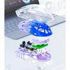 Dual-mode Mouse RGB Luminous 2.4G Wireless Bluetooth Transparent Game Gaming Computer Office Mouse