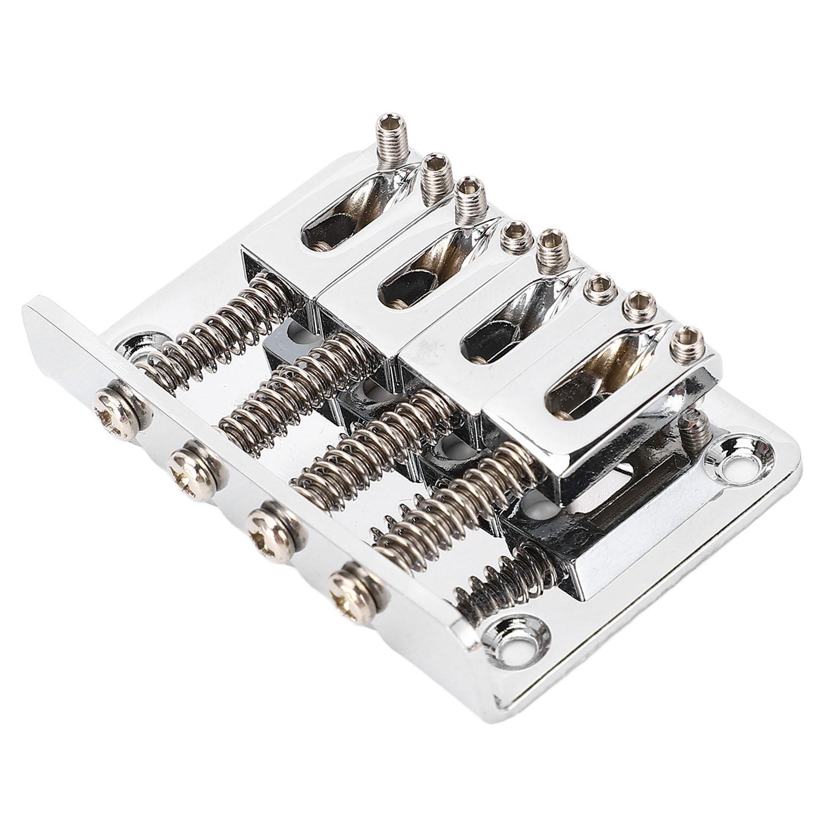 

4-струнная электрогитара бридж металлическая гитара хардтейл бридж замена для сигарной коробки