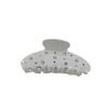 Colorful Hair Claw Clip Korean Style Acetic Acid Shark Clip Cute Rhinestone Hair Claw  Back Of Head