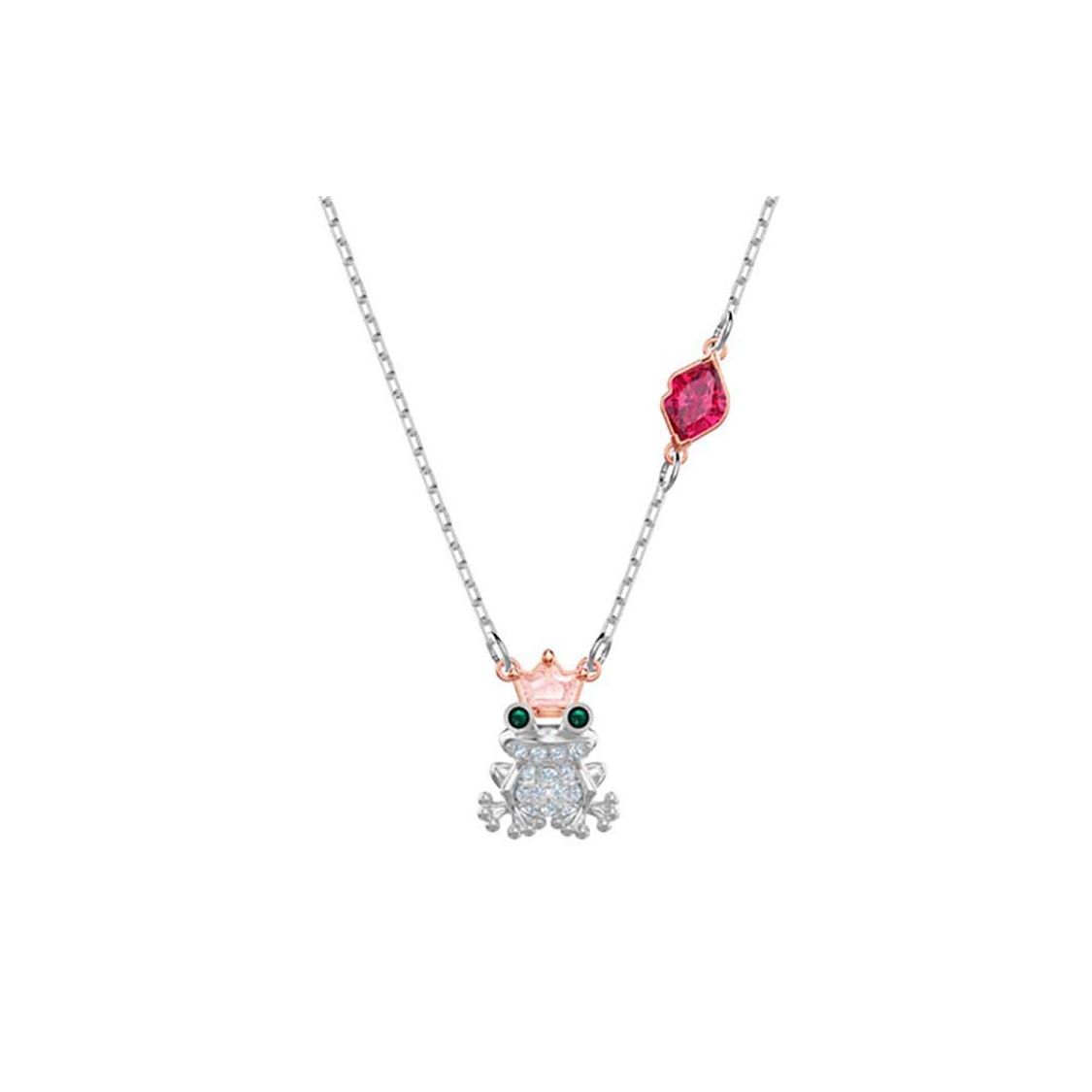 Swarovski Little Frog Pendant Necklace Women necklace 5456136 Box+Shopping Bag (Random Color)