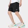 Under Armour Full Print Logo Elastic Breathable Training Shorts Men Bottoms Black 21500231-001