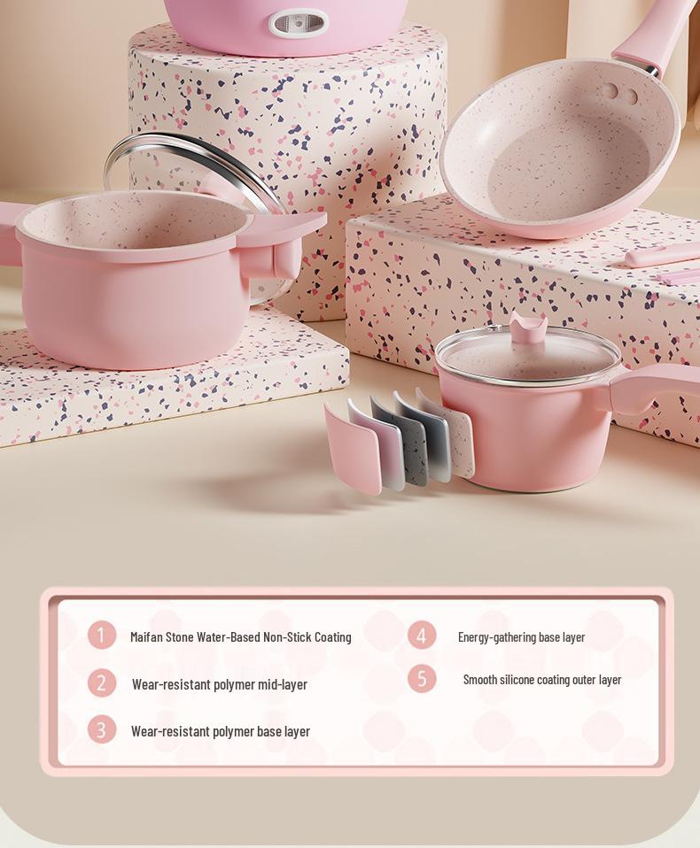 Mini Kitchen Set: Real Cooking & Eating Educational Toy for Boys & Girls - Perfect Children's Day Gift