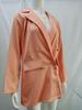 European & American Fashion Lapel Cardigan Mid-length Temperament Suit Jacket for Women