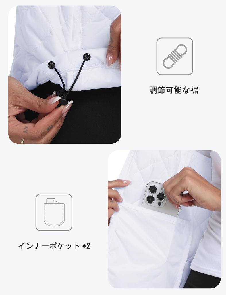 YIRUIYA Daunen und Perfekt für und Outdoor Berg Alltag und Übergrößen Damenweste, Warm, Leicht, Winddicht, Kältebeständig, Golf, Tennis,