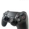 2x PS4 DualShock Wireless Controllers, Black.