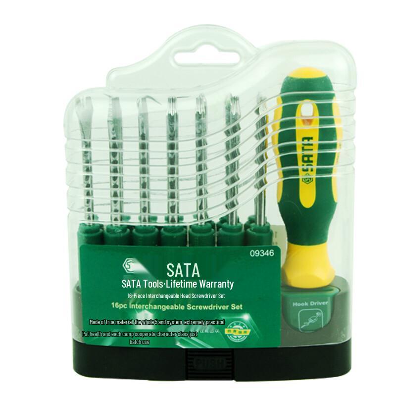 SATA 16-in-1 Interchangeable Screwdriver Set