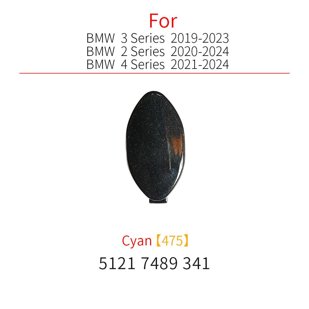 For BMW G20 G21 G26 U06 Car Exterior Door Handle Lock Key Hole Cap Cover Black White Painted For BMW 2 3 4 Series 220 325 430