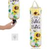 Sunflower Plastic Bag Holder Organizer Dispenser Bathroom Kitchen Bags Storage