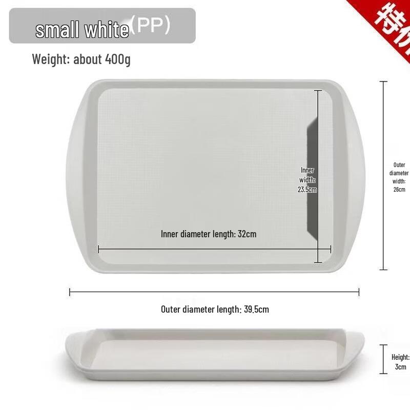 ROYUGO Plastic Serving Tray