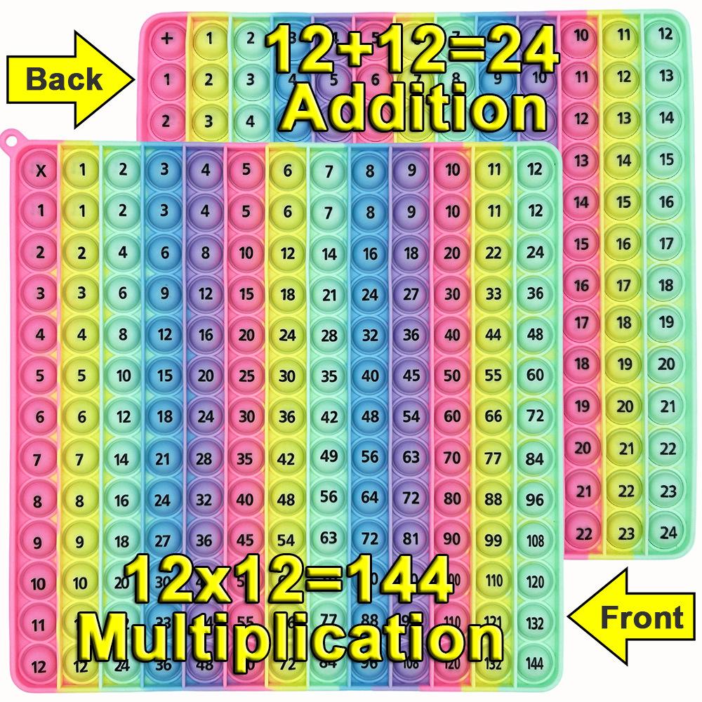 Grenzüberschreitendes pädagogisches Mathe-Spielzeug für Kinder: Whack-a-Mole Multiplikations-Pop