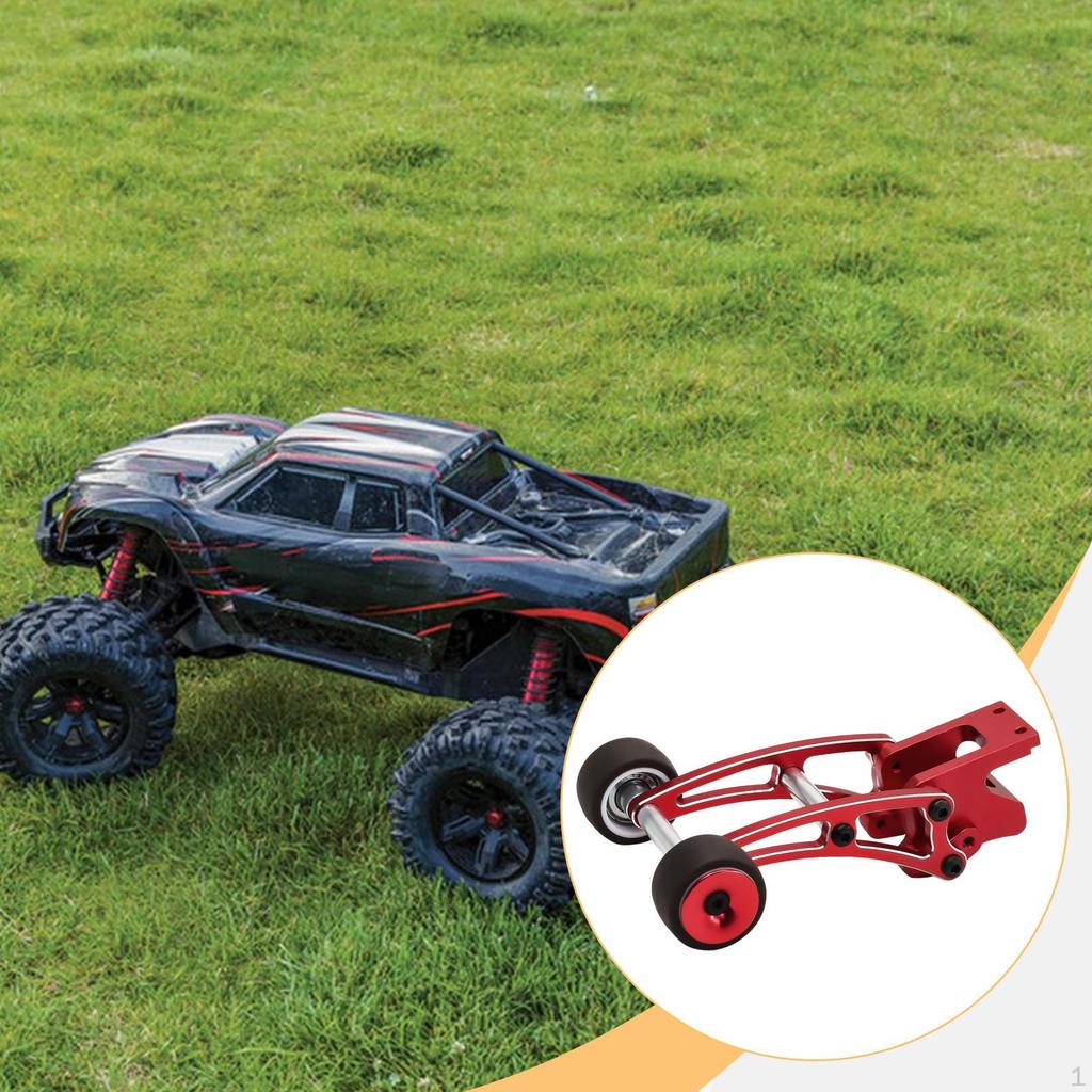 RC Car Head Accessories Aluminium Alloy Adjustable Height Professional Sturdy Part Wheelie
