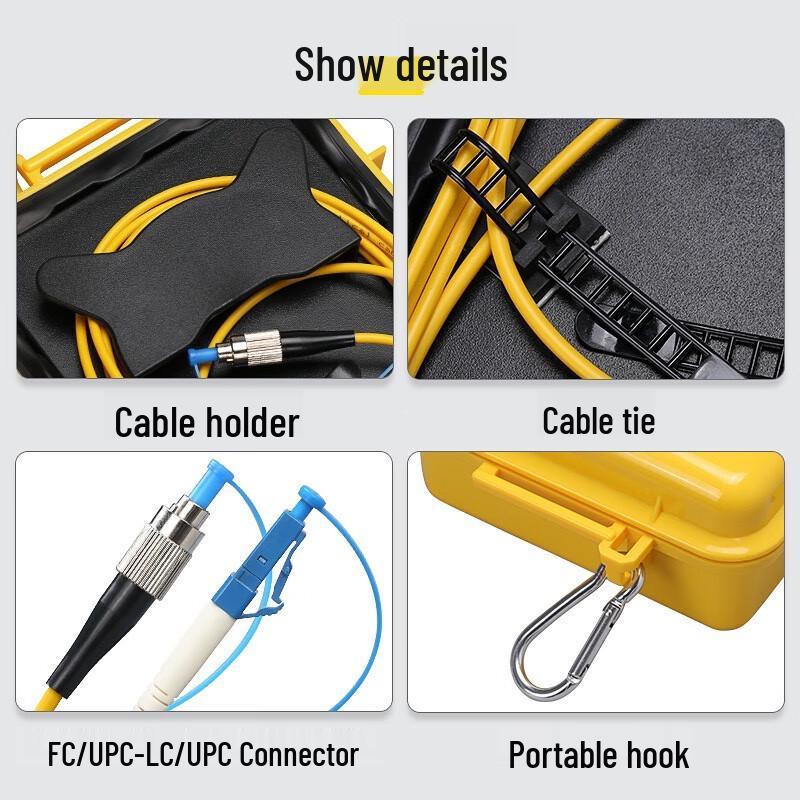 OTDR LC/UPC to FC/UPC Single Mode Launch Cable