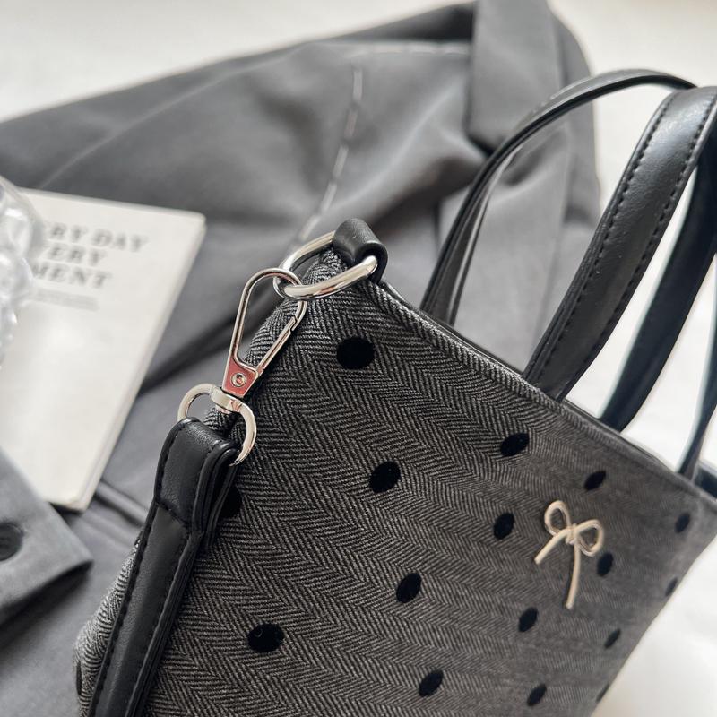 Женская холщовая сумка через плечо — фото 15