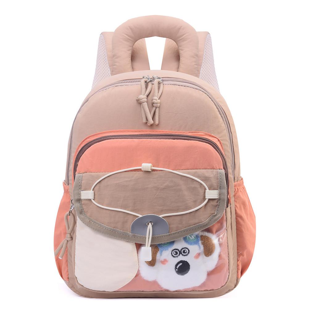 Blocked Color Childrens Backpack With Large Capacity For School And Trips