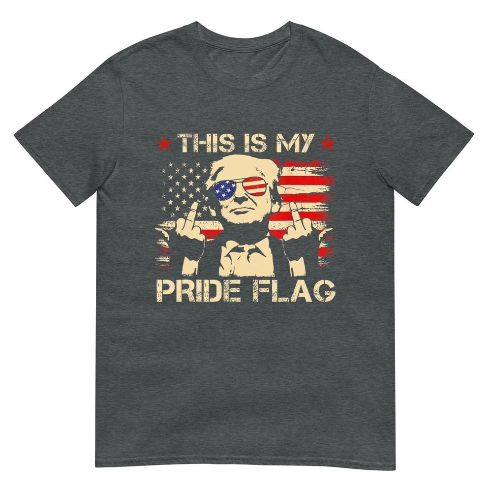 This Is My Pride Flag Usa American 4th Of July Patriotic Tshirt