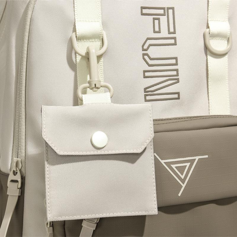 College Style Backpack Men's Large Capacity Backpack Junior Senior High School Student Contrast Color Campus Schoolbag