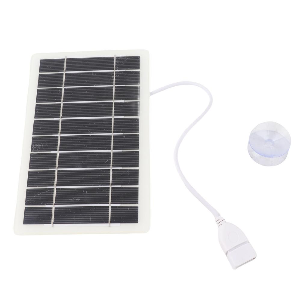 Mini Solar Panels Polycrystalline Silicon 2W 5V Portable USB Solar Panel Charger for Emergency