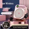 Little Bee Wireless Portable Teacher Microphone - Super Loud Bluetooth Loudspeaker