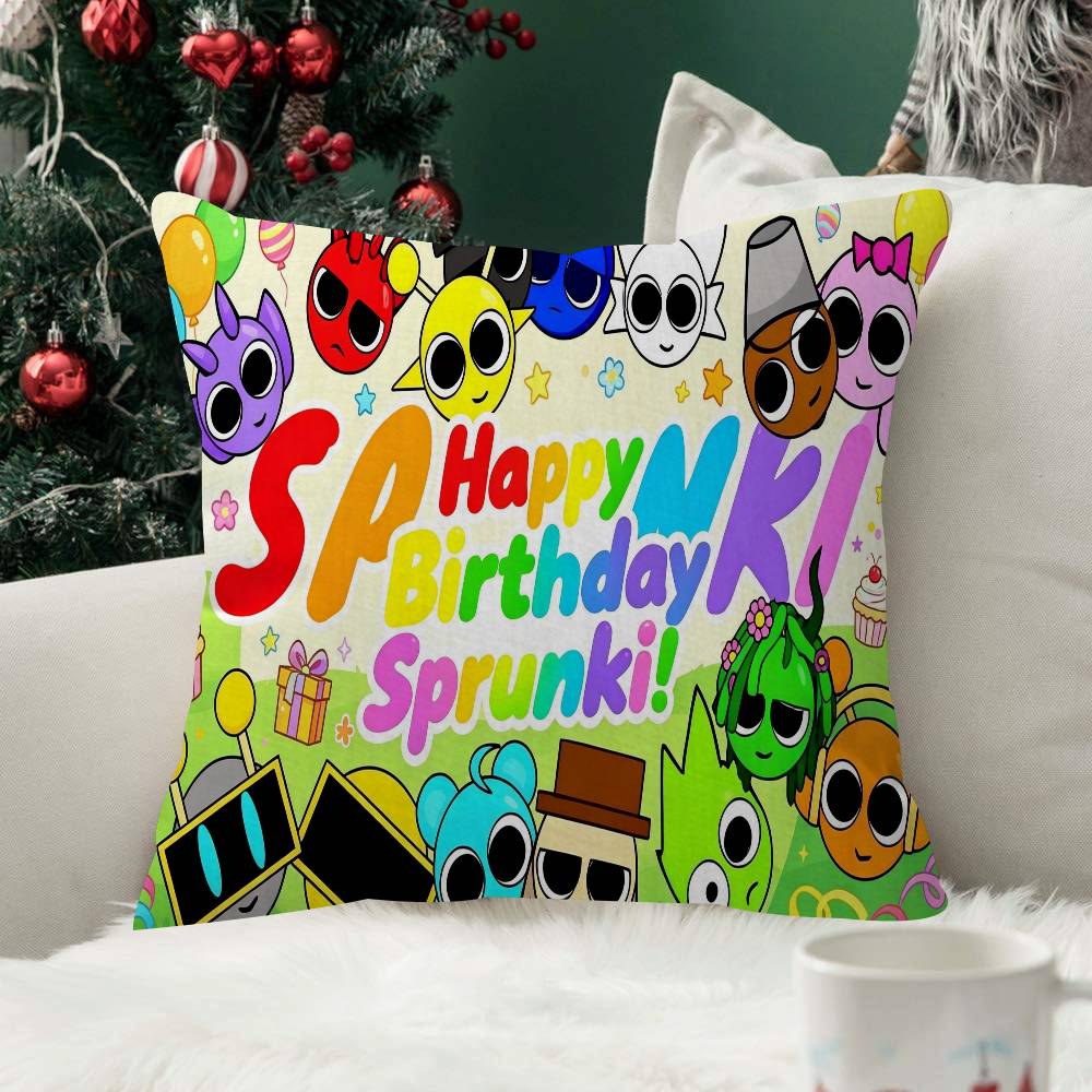 Game Pillow Cover Soft Decor Throw Pillow Case xcm Couch SSprunki Home Decor IIncredibox for Living Room Sofa Party Gift