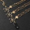 Long Tassel Rhinestone Head Chain Shiny Tassel Hair Accessories  Women's Hair Jewelry