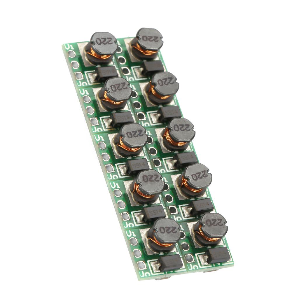 10Pcs 1.5V 1.8V 2.8V 3V 3.3V 3.7V 4.2V To 5V DCDC Boost Converter Module T64