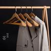 Solid Wood Wide Shoulder Suit and Coat Hanger