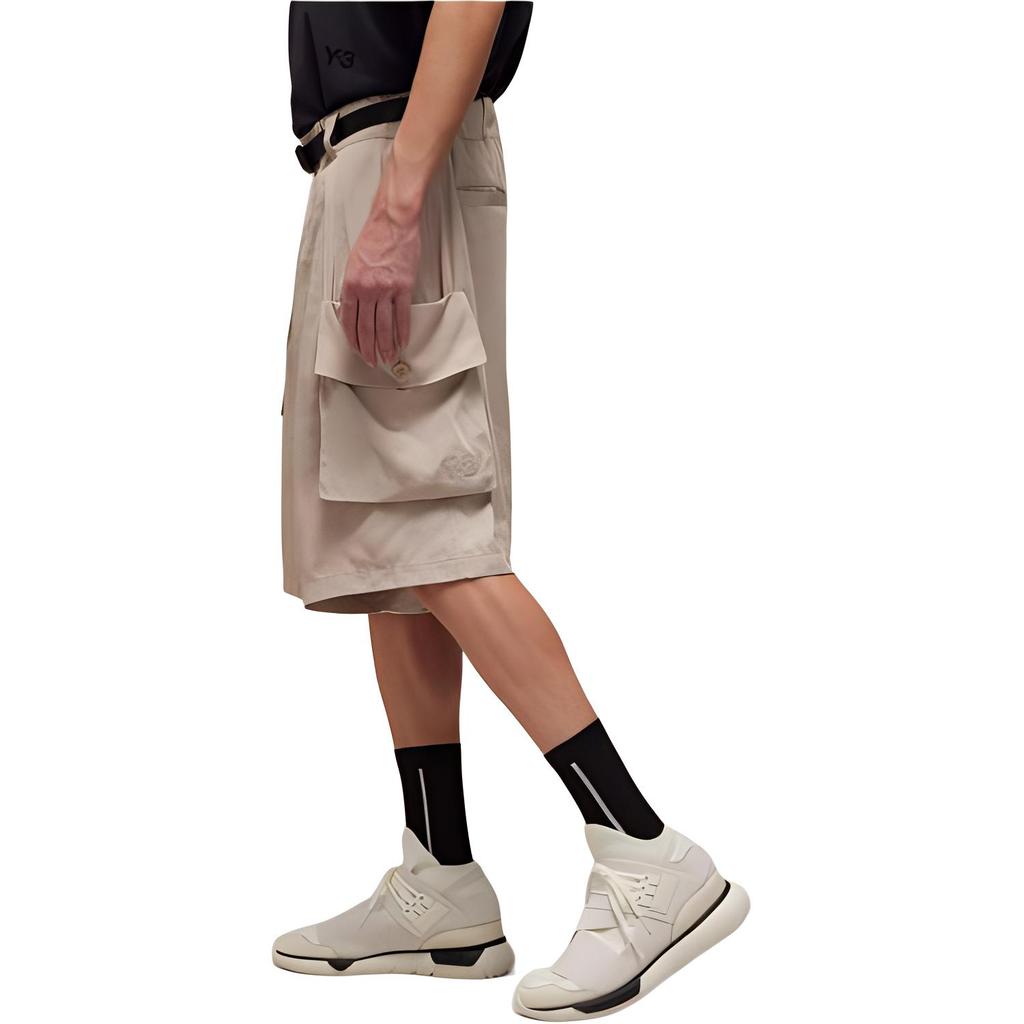 adidas Nylon Twill Shorts Clay Brown Men Bottoms IV7763