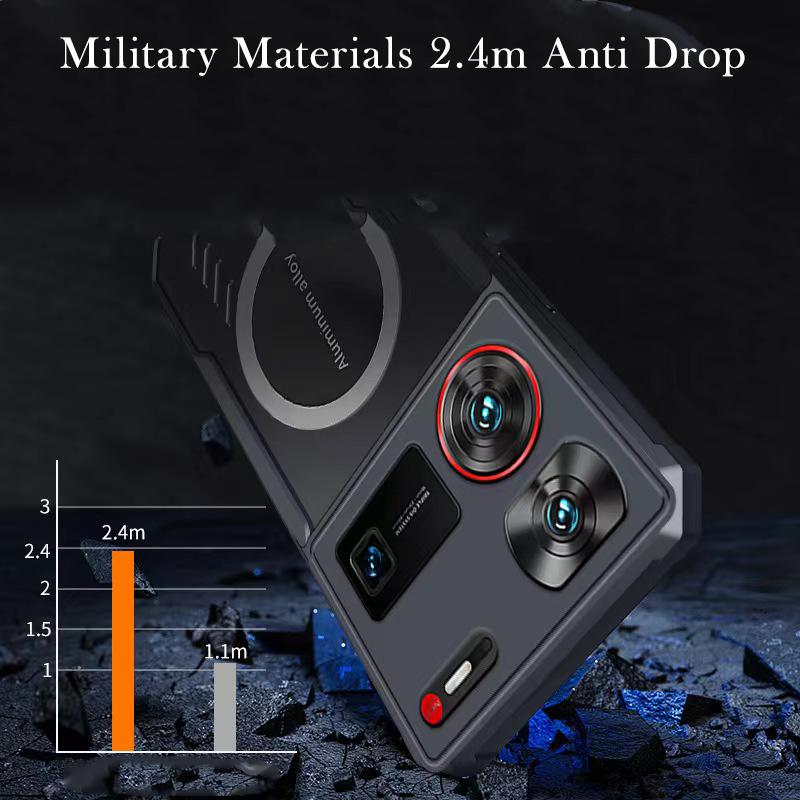 Original Case For ZTE Nubia Z60 Ultra Wireless Charging Back Cover Case For ZTE Z50 Z50S Pro Heat Dissipation Shell