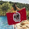 Sad Hamster Meme Cute Towel Quick Drying Beach Towels Are Suitable For Swimming Pools Camping Yoga And The Gym