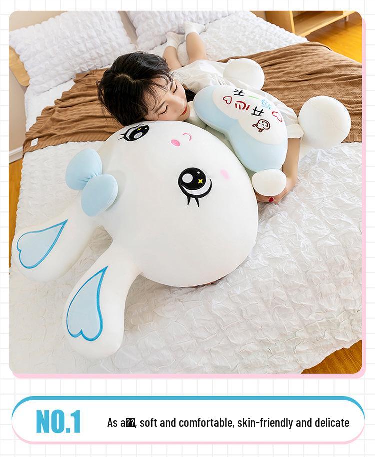 Couple Hugging Heart Rabbit Plush Doll - Creative Pillow Gift for Girlfriend's Birthday