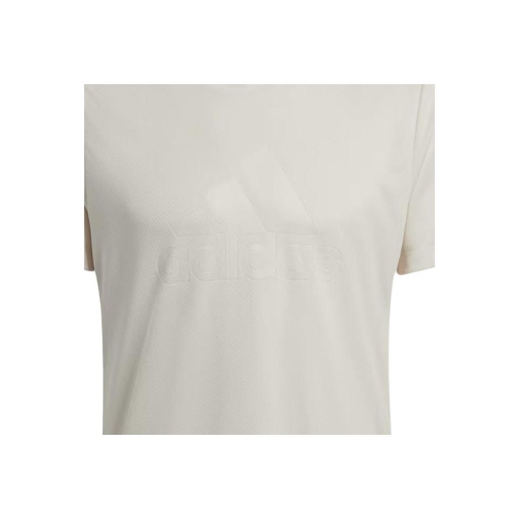 Adidas Made To Be Remade Round Neck Solid Color Short Sleeve Fitness Shirt Men tops White HD9469