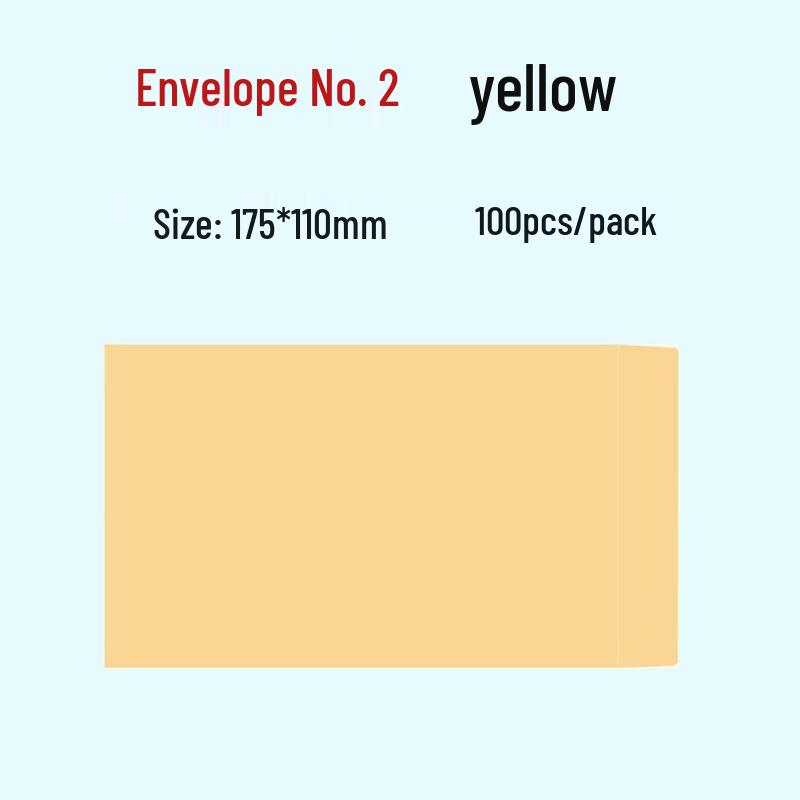 SEE KEAN Kraft Blank Office Envelopes