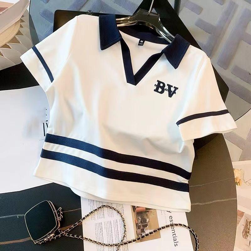 Tuta Sportiva Estiva Stile Donna Stile Occidentale Vestibilità Larga Riduci Età Casual di Alta Gamma Pantaloncini Set Due Pezzi