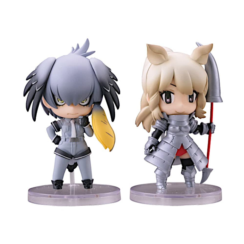 

Capsule Q Characters Kemono Friends Capsule Friends Savannah Edition Set Shoebill White Vol.1 [Assorted 2-Piece (1. / 3. Rhino)] белый