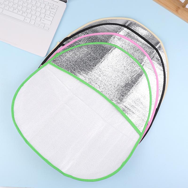 Car Steering Wheel Sun Shade Double Thick Sun Protection Heat Insulation Foldable Anti-Uv Sunscreen Car Steering Wheel Cover