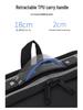 Men's Water-resistant Hard Shell Laptop Backpack for Business, Casual, or College Use