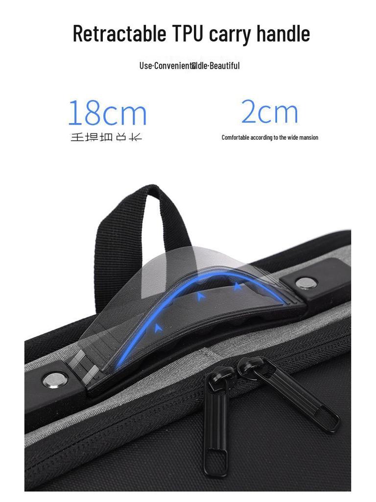 Men's Water-resistant Hard Shell Laptop Backpack for Business, Casual, or College Use