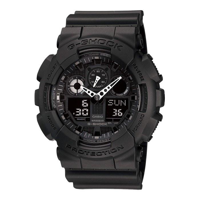 [Casio] G-Shock GA-100-1A1JF Men s Black All Black