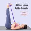 Elastic Foot Pedal Resistance Band for Sit-Up and Abdominal Yoga Exercises