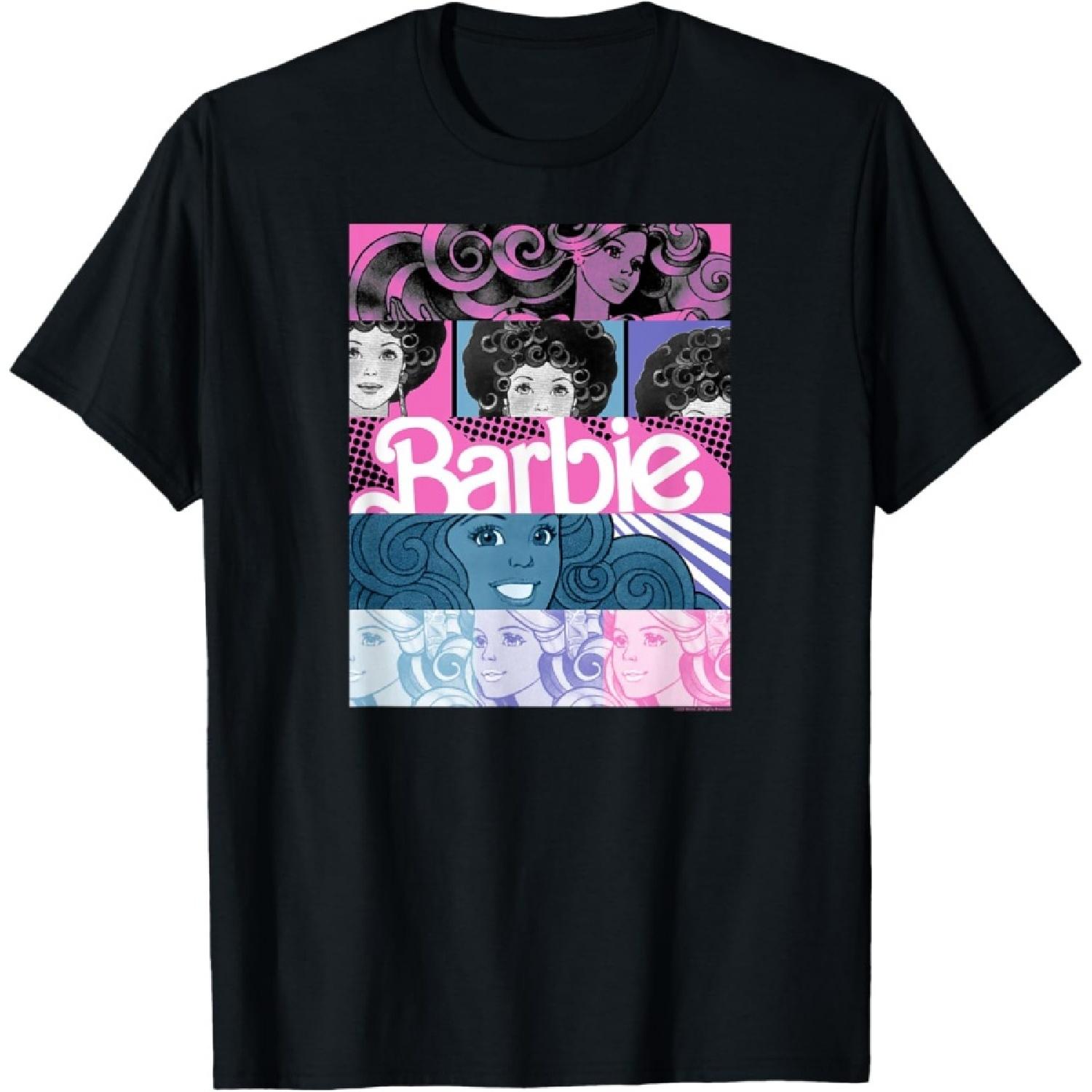 Barbie - Comic Barbie - Art T-Shirt XXXXXL чёрный