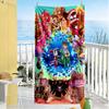 The Amazing Digital Circus Game Beach Towel Quick-Dry Soft Microfiber Comfortable Lightweight Suitable for Swimming, Gym, Camping, Yoga Vacation