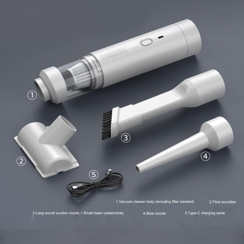 Cordless Handheld Vacuum Cleaner 9000/19000PA Suction Power, Lightweight, Compact Ideal for Home, Office, Car