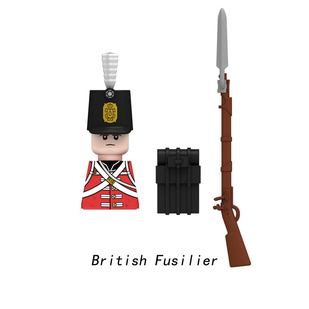 More Styles Great Retro Military Empire Navy Soldiers Weapons Gun Model Figure Blocks Bricks Toys For Children