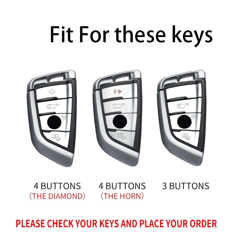 Custodia per chiave auto, borsa, accessori, portachiavi, per Bmw F20 G20 G30 X1 X3 X4 X5 G05 X6 X7 G11 F15 F16 G01 G02 F48