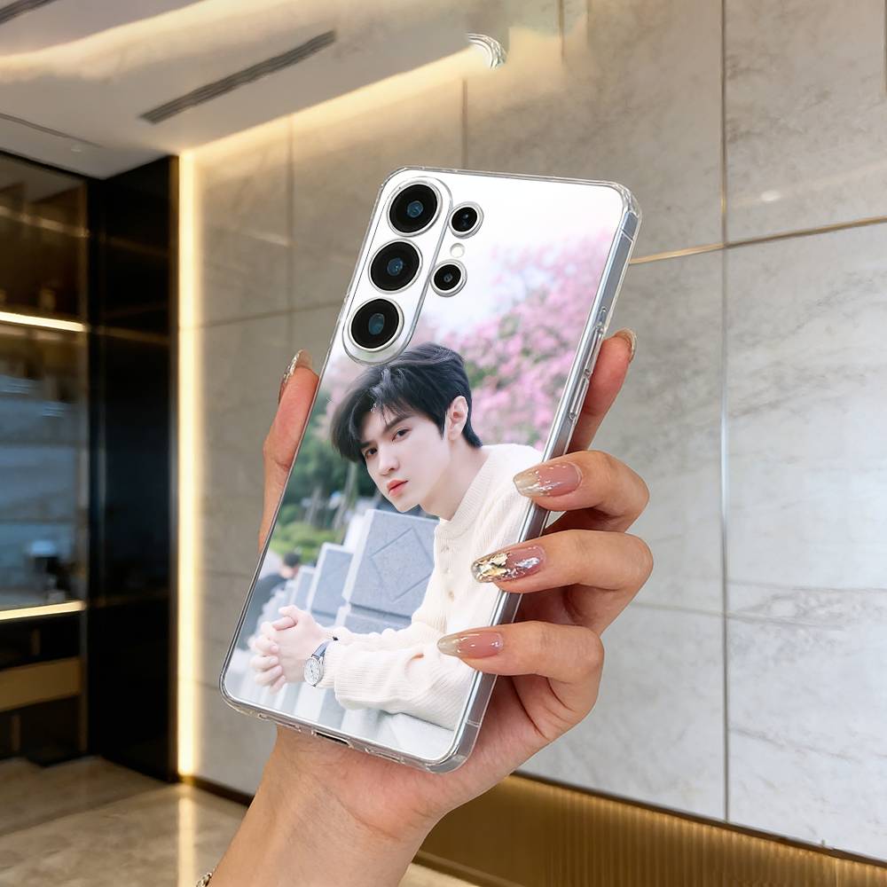 

C- Chen Zheyuan-Actor Phone Case For Samsung S25,S24,S21,S22,S23,S30,Ultra,S20,Plus,Fe,Lite Transparent Cover Samsung S24Plus