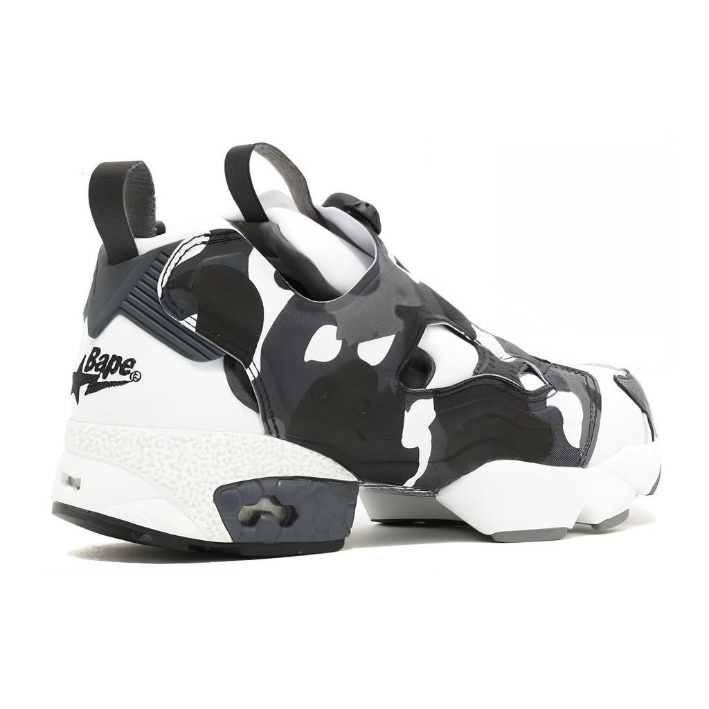 InstaPump Fury A Bathing Ape X Mita X Reebok 'White Black Camo' BD1355