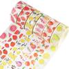YUBBAEX Volume 6 Masking Tape Set Plants Fruits Flowers Washi Art DIY Craft Bullet Journal Supplies Planner Scrapbook Cards Gift Wrapping (Fresh